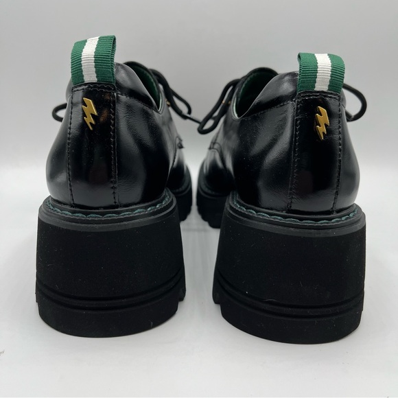 Newbella x Harry Potter NWT Slytherin Lace Up Platform Loafer Size 6.5 - Picture 3 of 12